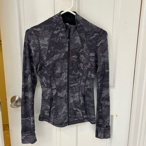 lululemon align jacket camo